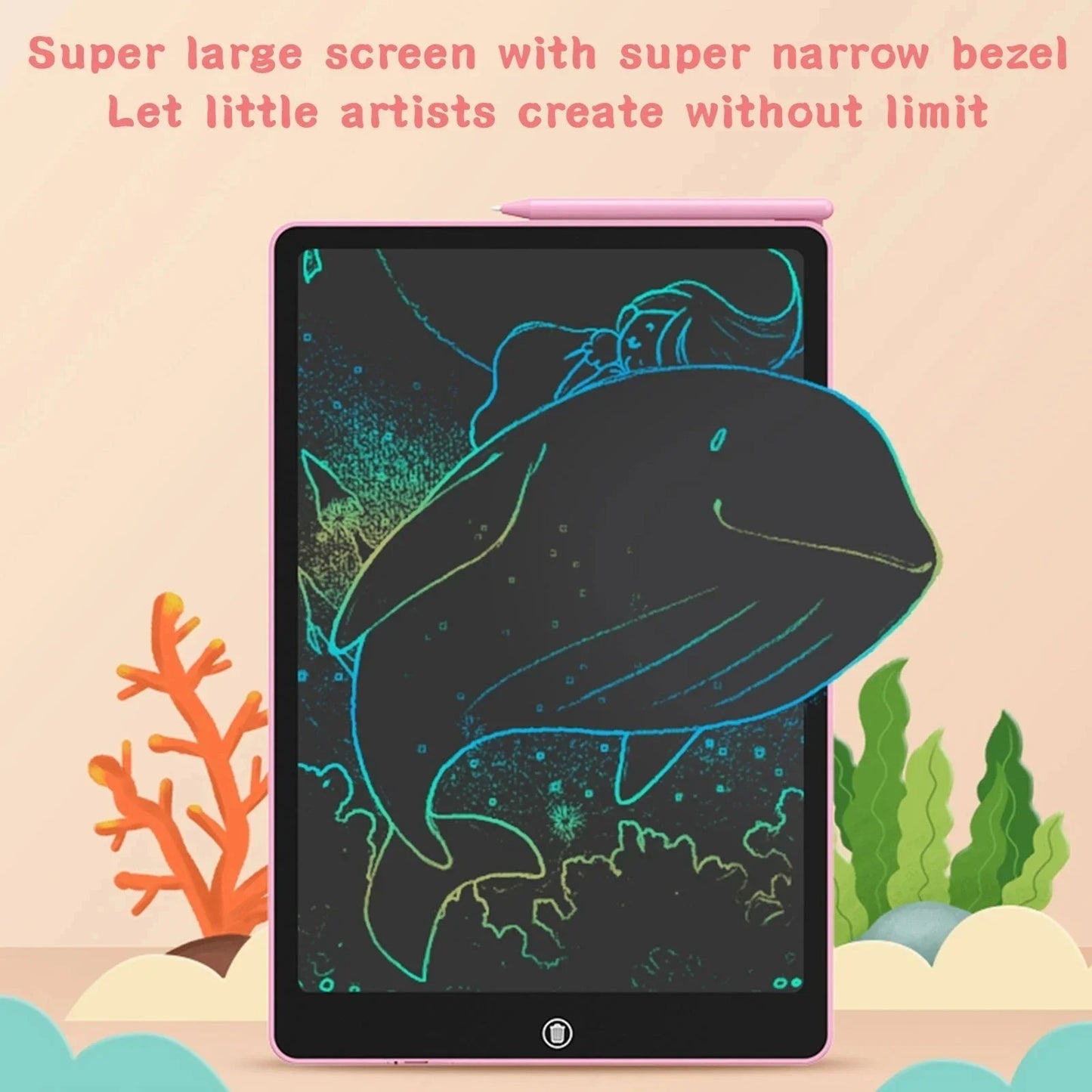 CREASKETCH - LCD drawing board for children & travelling