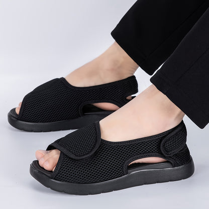 WIDENOX – Zapatos cómodos transpirables de ancho extra para pies hinchados