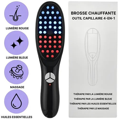ChicBlend – 5-in-1 haarkam met massage en lichttherapie voor gezonder haar