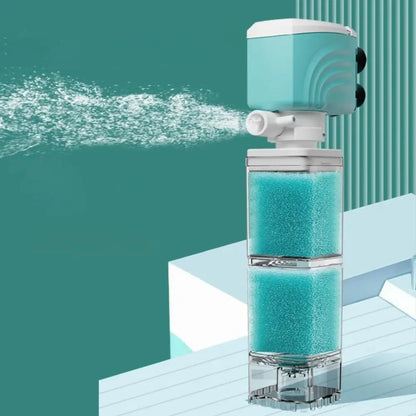 AquaClear Pro – Sistema de filtro de acuario 5 en 1 para agua cristalina