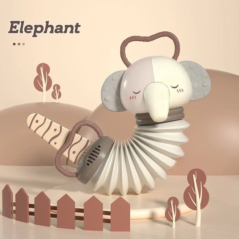 HARMONIBÉBÉ – 2-in-1 Baby-Akkordeon & Rassel für Musikalische Frühförderung