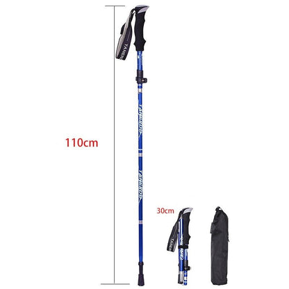 Faltbare Wanderstöcke Teleskop aus Carbon – Leicht, Ergonomisch für Trekking-5
