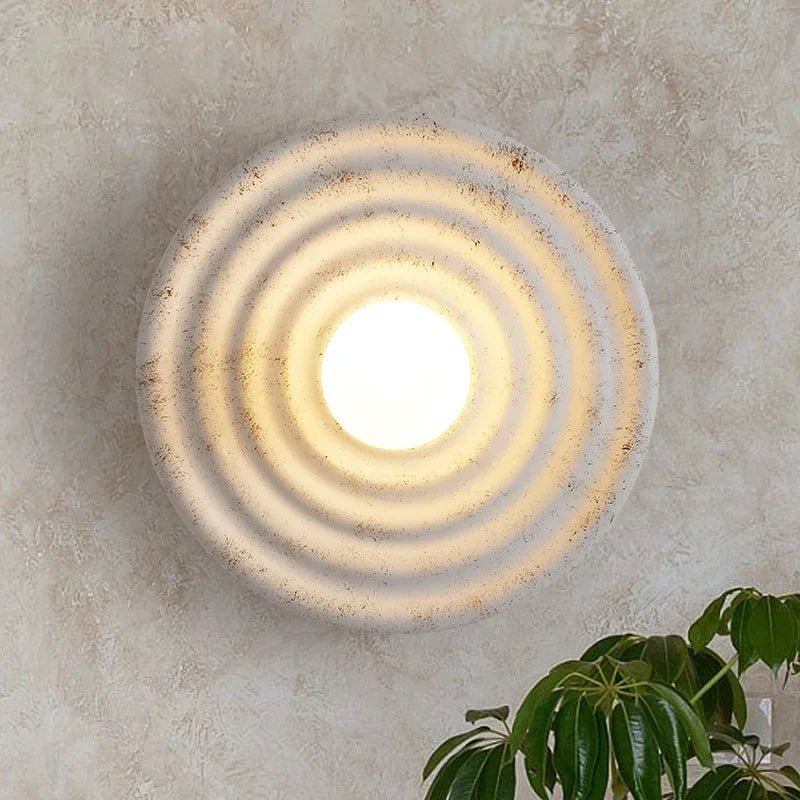 WABIGLOW – Lámpara de pared LED de cerámica Wabi-Sabi