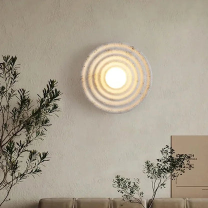 WABIGLOW – Lámpara de pared LED de cerámica Wabi-Sabi