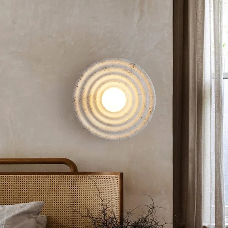 WABIGLOW – Lámpara de pared LED de cerámica Wabi-Sabi