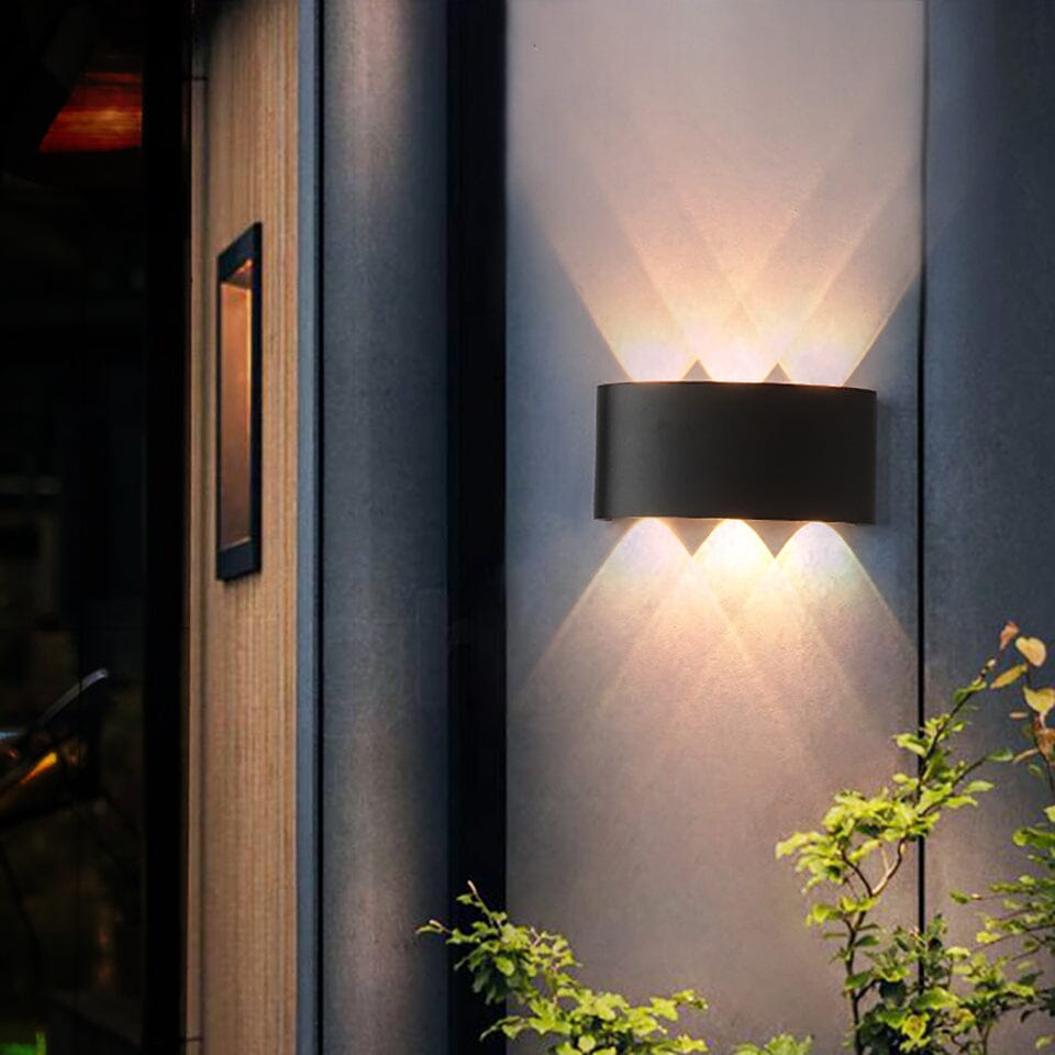 Waterdichte LED-buitenwandlamp – Elegante & energiezuinige buitenverlichting van aluminium