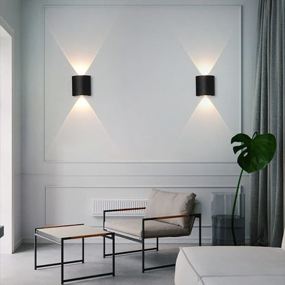 Waterdichte LED-buitenwandlamp – Elegante & energiezuinige buitenverlichting van aluminium