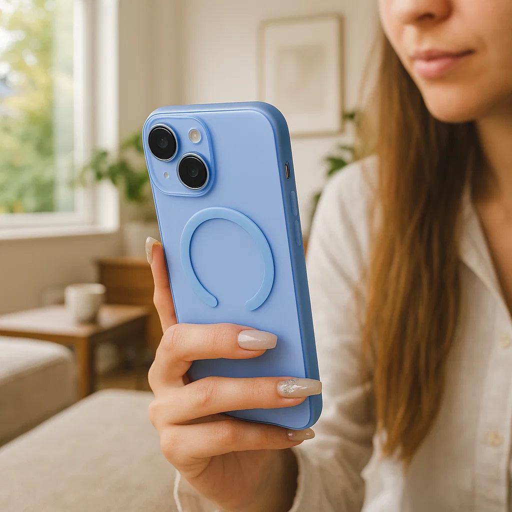 LuzidLink – Ultradünne, matte, klare MagSafe-Hülle für iPhone