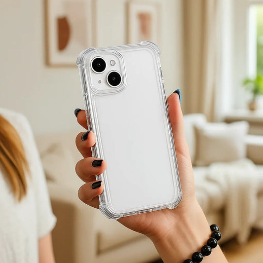 KristallBumper – Stoßfestes transparentes Bumper-Case für iPhone