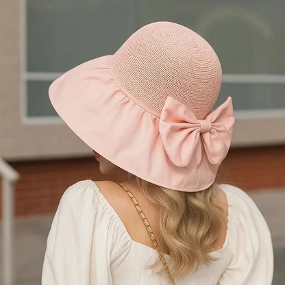 PROMENADE – Sombrero de sol elegante con ala ancha para protección UV