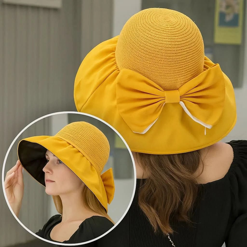 PROMENADE – Sombrero de sol elegante con ala ancha para protección UV