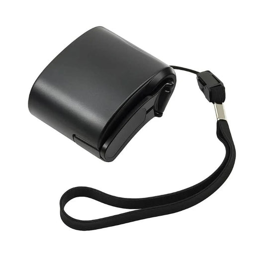 CRANKCHARGE – Portable Hand Crank Emergency Charger with USB & LED