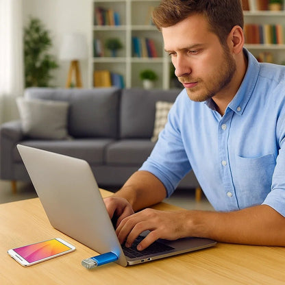 SWIFTPLUG – Tragbarer OTG-USB-Stick für schnelle Plug-and-Play-Speicherung