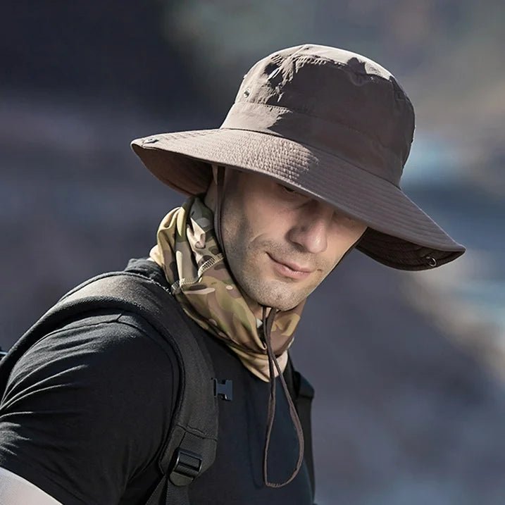 SUNSAFE Hat – Atmungsaktiver Sonnenhut mit UV-Schutz für Outdoor-Abenteuer