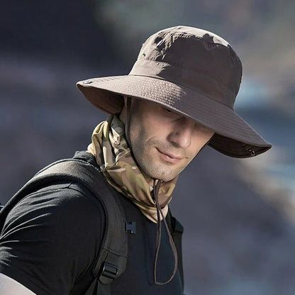 SUNSAFE Hat – Atmungsaktiver Sonnenhut mit UV-Schutz für Outdoor-Abenteuer