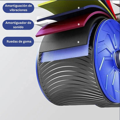 Coremaster Fitness Roller – Entrenamiento efectivo para abdomen y caderas en casa y en movimiento
