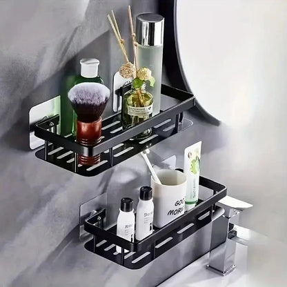 NordicShelf Étagère à coller pour la salle de bain - Sans perçage et avec style pour chaque salle de bain