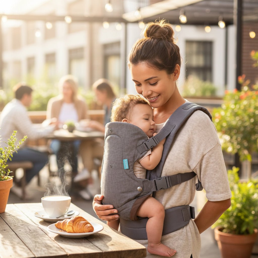INFANORA – Ergonomic Baby Carrier with 4 Carrying Positions