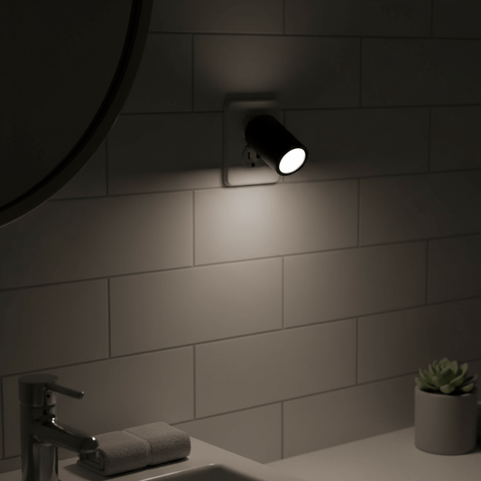 AURORA Night Light - Dimmable LED night light with day/night sensor for pleasant room lighting