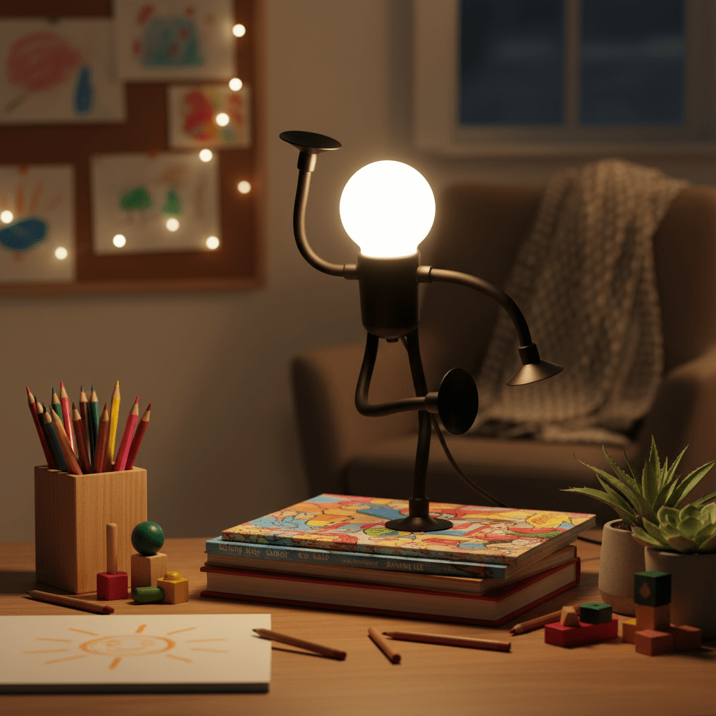 GLOWCRAFT – Interaktives formveränderndes Nachtlicht mit beruhigendem LED-Leuchten