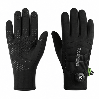 GRIPVORA – Winter-Fahrradhandschuhe mit Drehverschluss