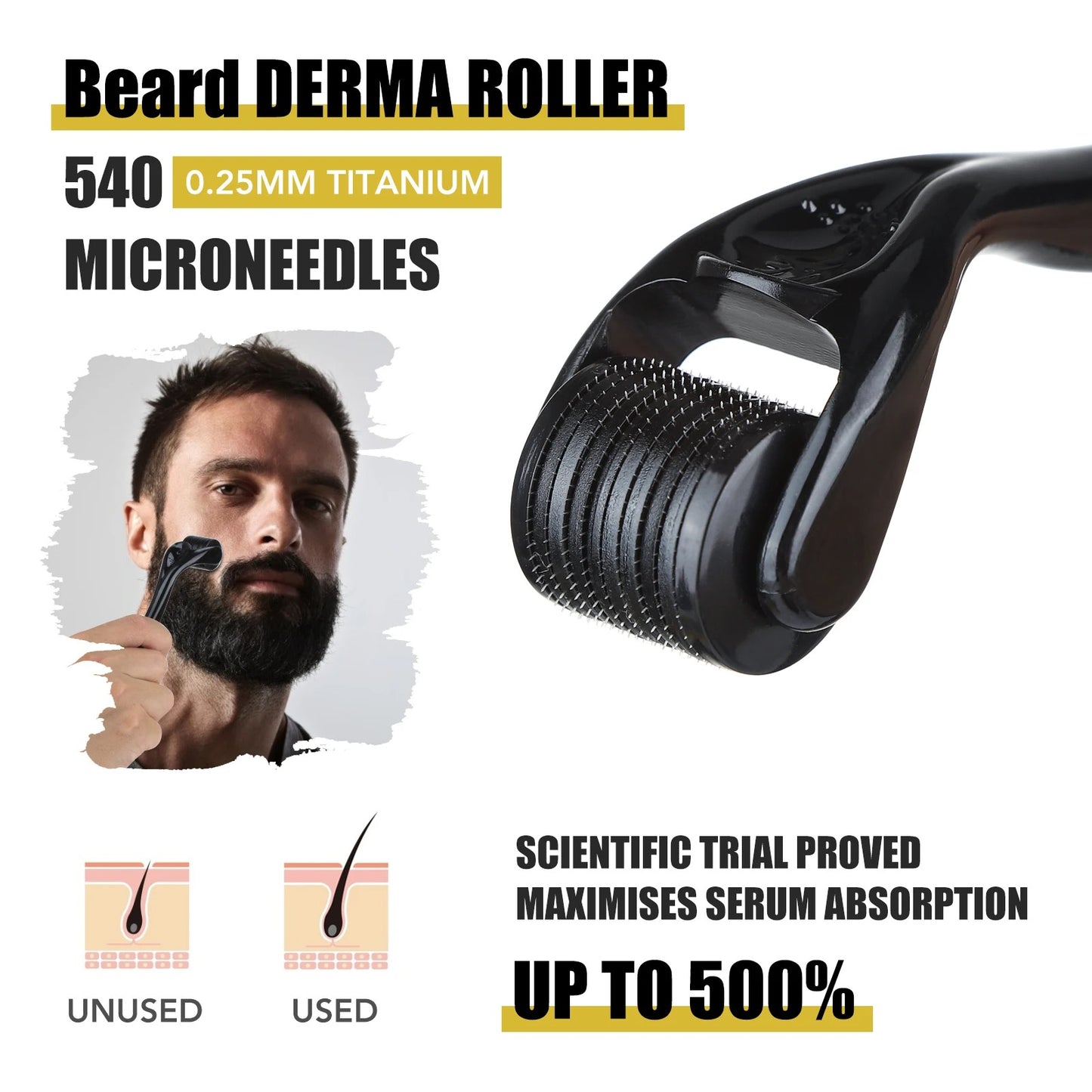 Bartboost - Kit per la crescita della barba per una barba sana e forte