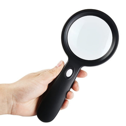 CLARILENS – 10X illuminated reading magnifier