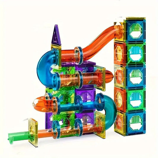 Magnetische Bausteine ​​Set - Erstellen Sie endlose Abenteuer mit 69 Teilen-1