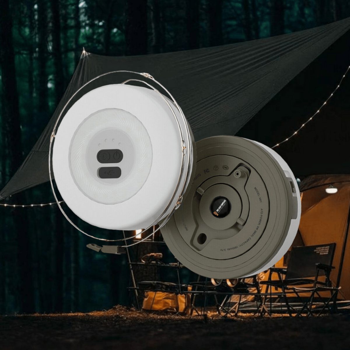 RADIORA – Lampada LED da esterno multifunzionale con comfort ricaricabile