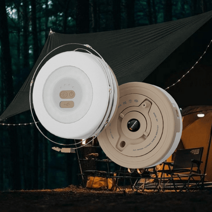 RADIORA – Lampada LED da esterno multifunzionale con comfort ricaricabile