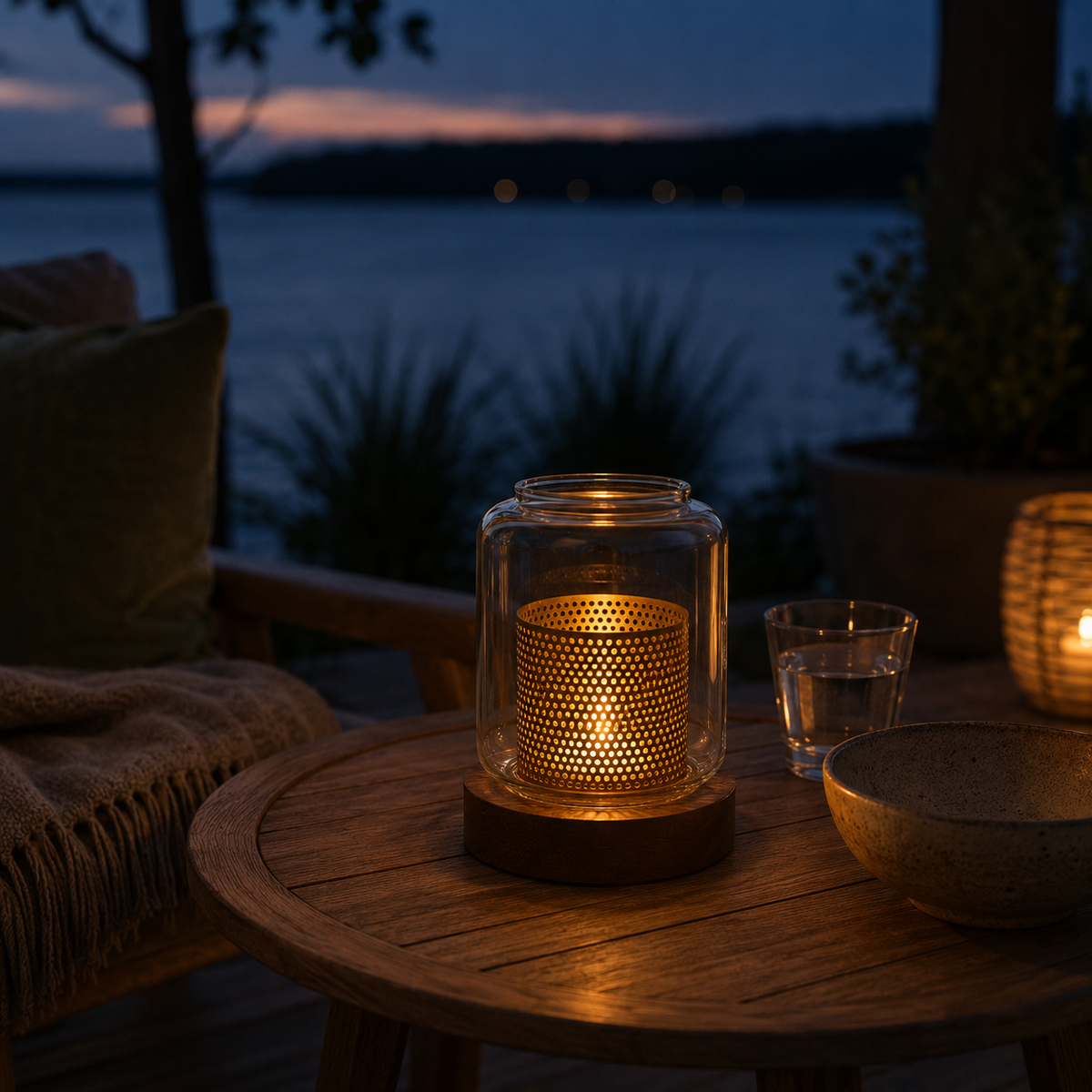 AMBERLY – Modern candle holder for a cozy atmosphere