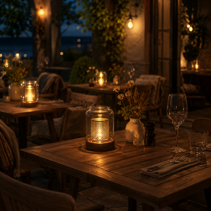 AMBERLY – Modern candle holder for a cozy atmosphere