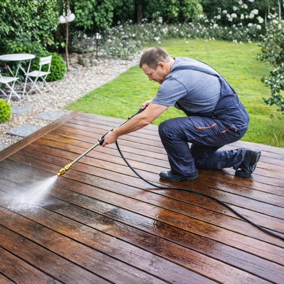 FLOWTURBO – Tubo da giardino con idropulitrice ad alta pressione ed effetto turbo