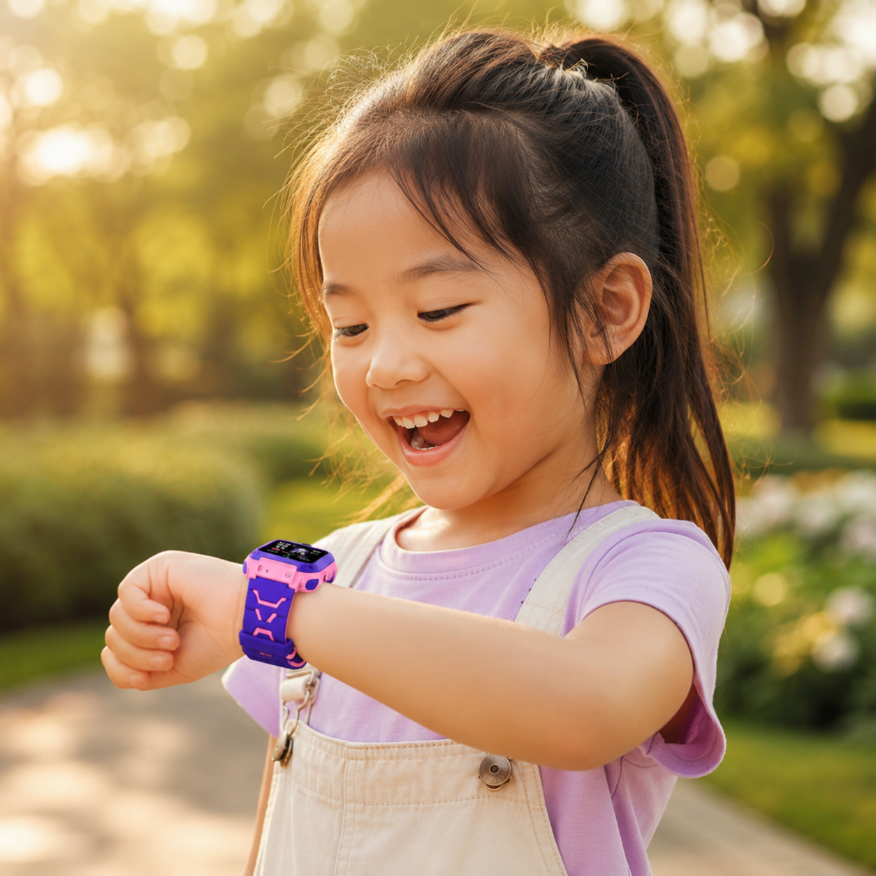 SAFELOOP – Reloj inteligente para niños con GPS, botón SOS y función de llamada