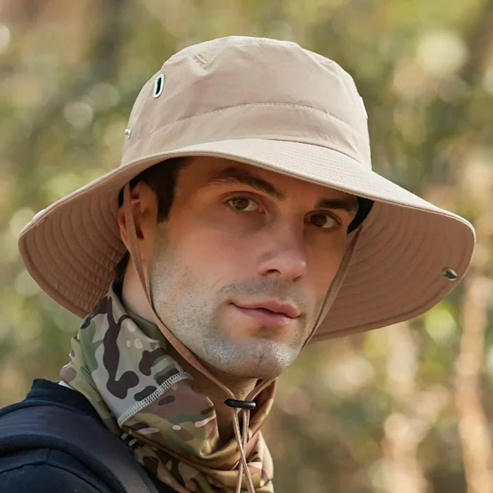 SUNSAFE Hat – Atmungsaktiver Sonnenhut mit UV-Schutz für Outdoor-Abenteuer