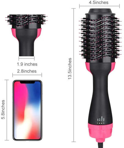 Mella Prostyle - Asciugacapelli e piastra 4-in-1 per volume, lucentezza e versatilità di styling