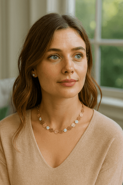 ESMERALDA – Ensemble de bijoux élégant avec pierres vertes