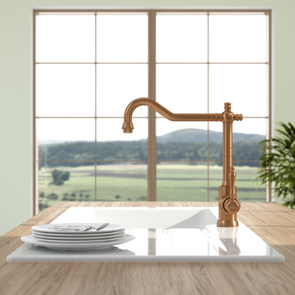Avia 2.0 bronze kitchen tap - Nostalgic & elegant for every kitchen