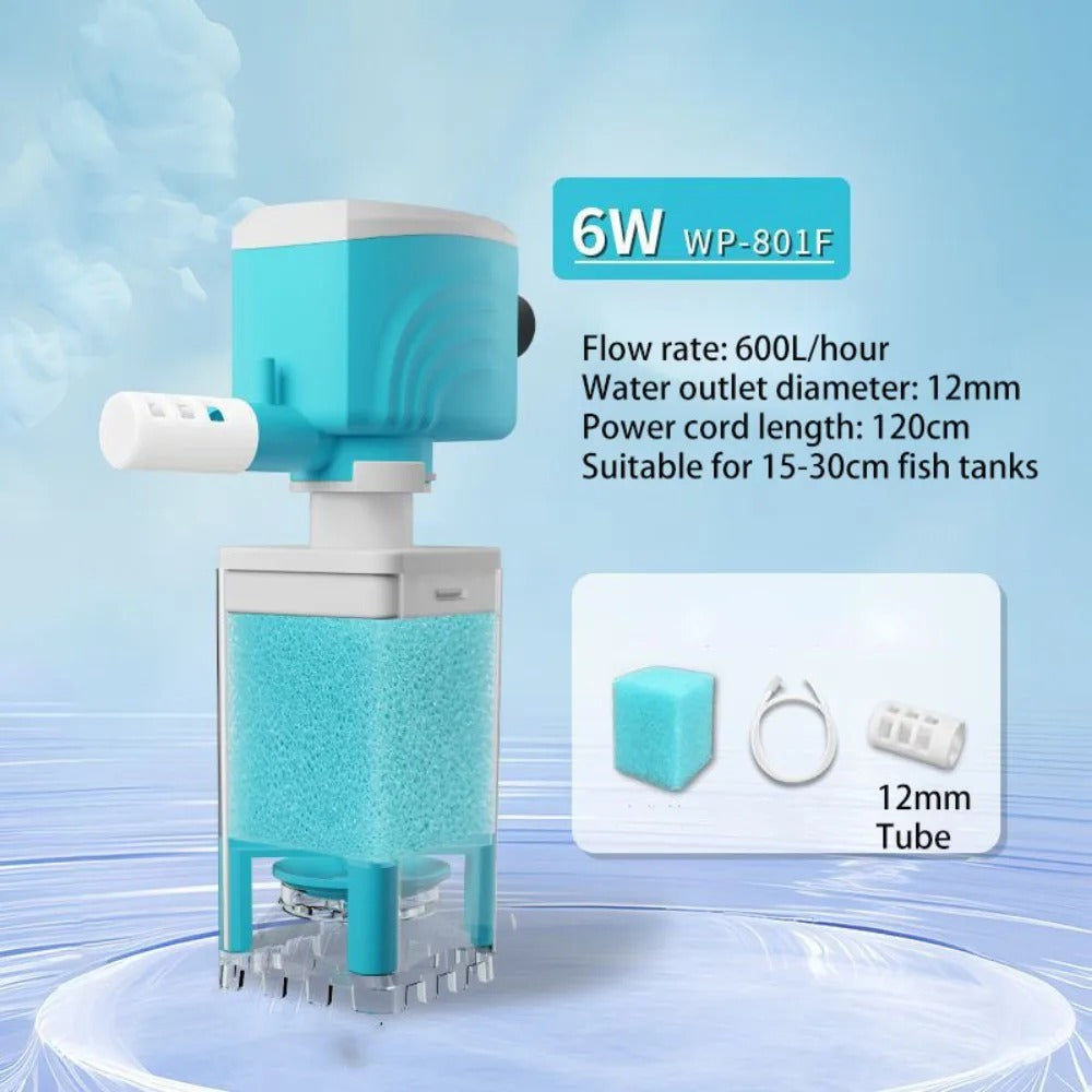 AquaClear Pro – Sistema de filtro de acuario 5 en 1 para agua cristalina