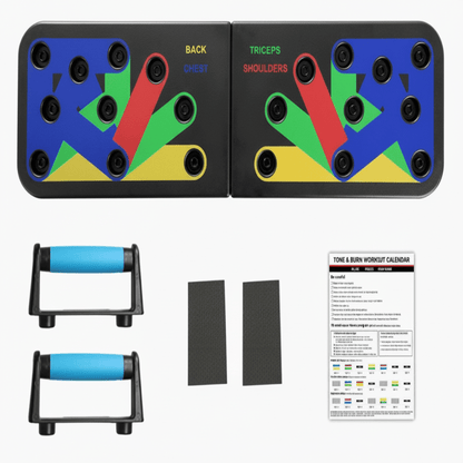 PowerFlex – Multifunktionales Trainingsboard für Brust-, Schulter- & Trizeps-Training