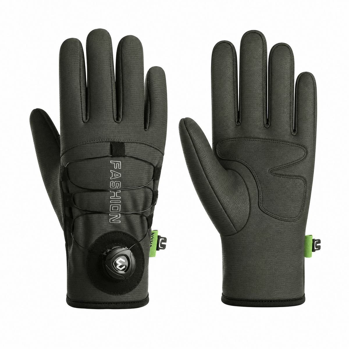 GRIPVORA – Winter-Fahrradhandschuhe mit Drehverschluss