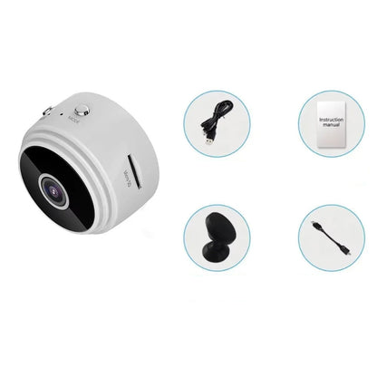 MINICAM 1080P – Kompakte Sicherheitskamera mit Nachtsicht & App-Steuerung