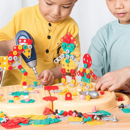 ToolKit - Creative construction toy with mini drill for children aged 6 and over