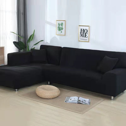 Sofa Bezug Grau Größe M Stretch Samt Waschbar für Optimalen Schutz und Stil-3