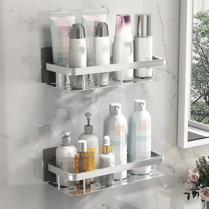 NordicShelf Étagère à coller pour la salle de bain - Sans perçage et avec style pour chaque salle de bain