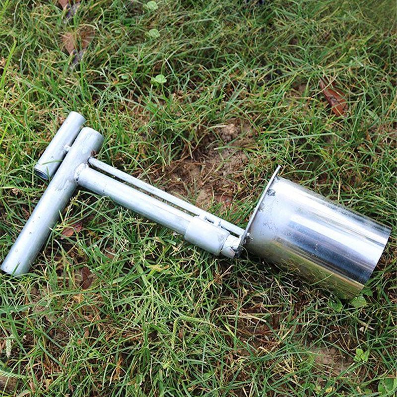 DIGPRO – Pflanzenstecher aus Edelstahl mit ergonomischem T-Griff