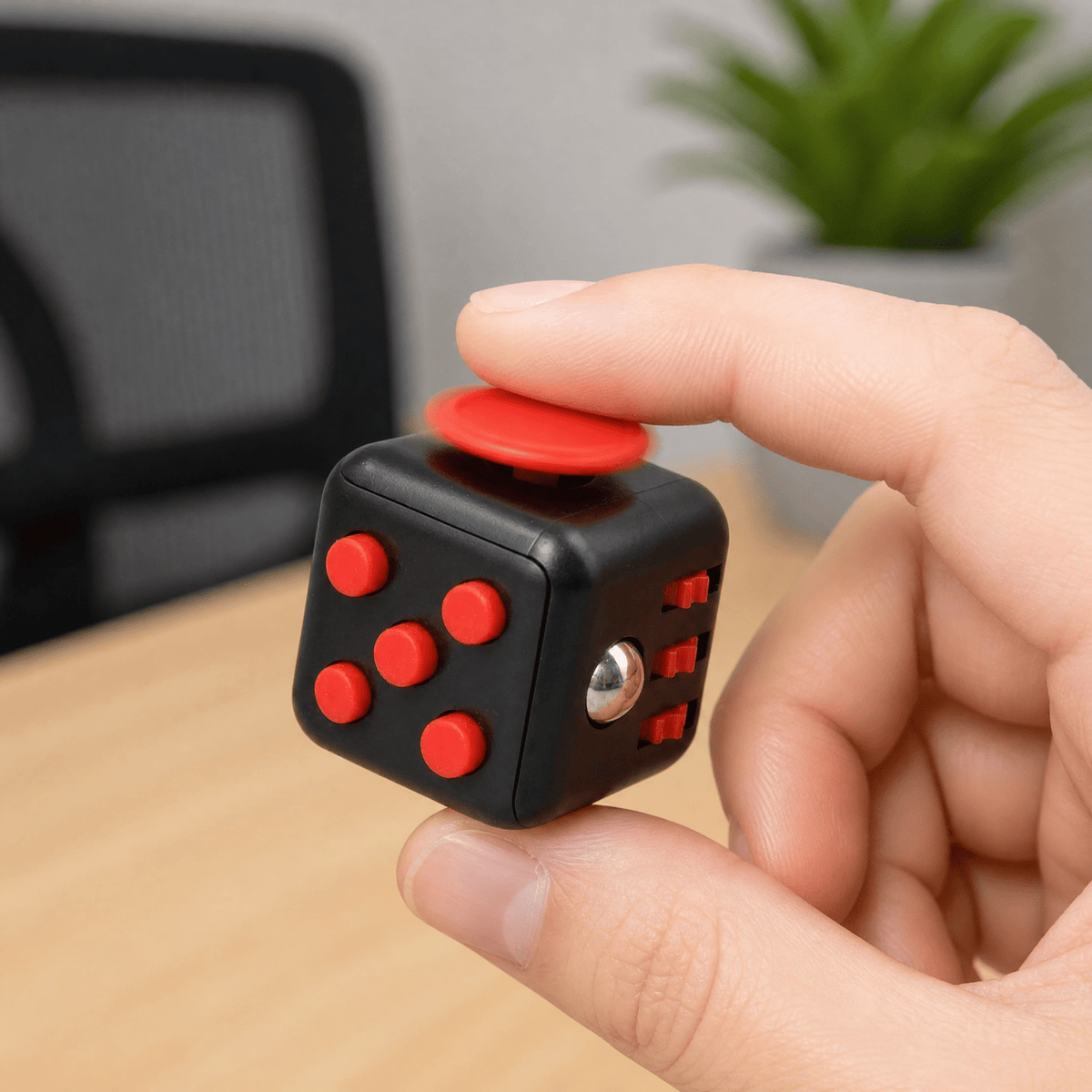 TACTIVA – Anti-stress fidget cube with 6 or 12 sides