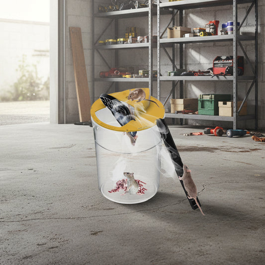 EcoGuard Elite trampa para ratones - solución fácil y humana para roedores