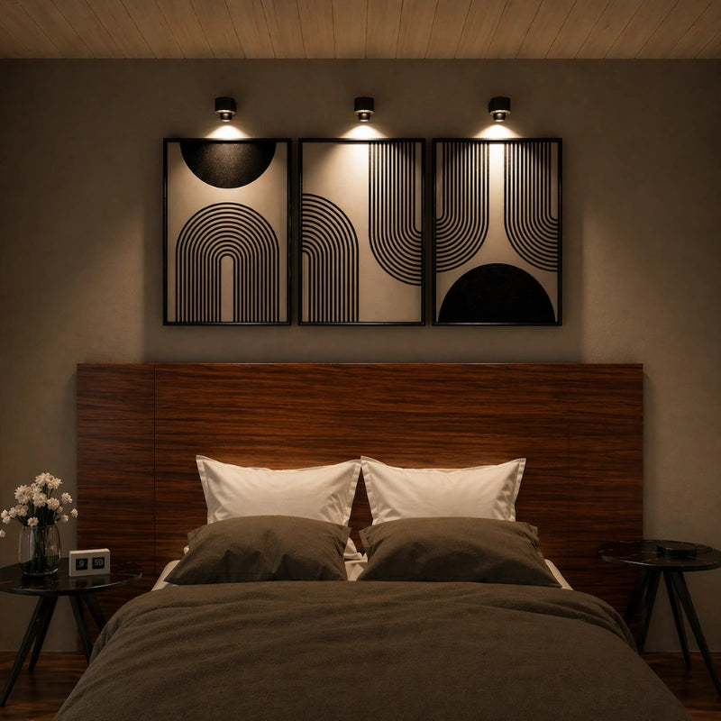 MAGNIVEL – Applique murale magnétique sans fil avec réglage à 360°
