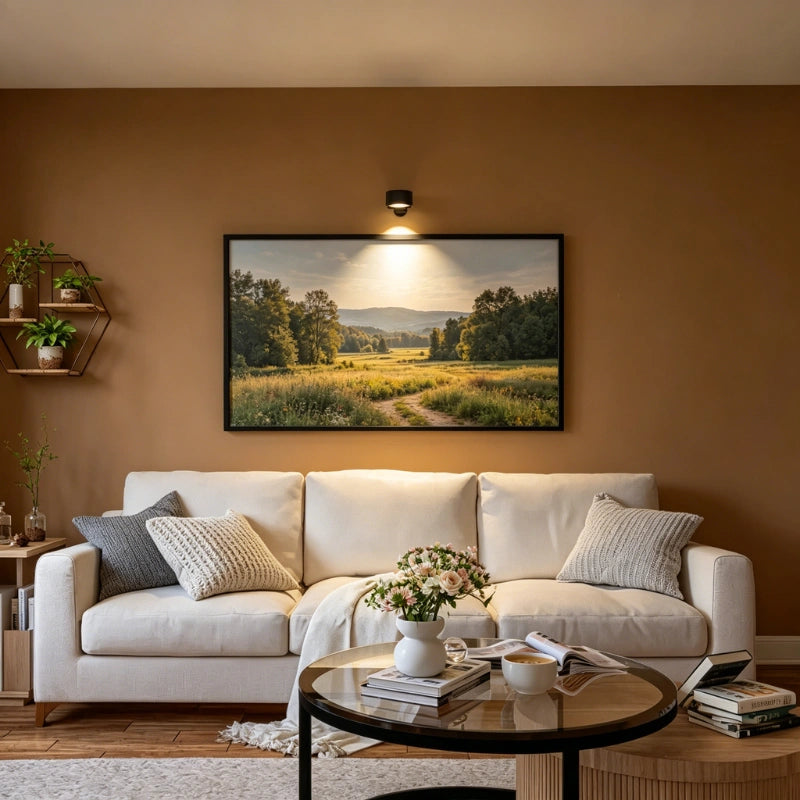 MAGNIVEL – Applique murale magnétique sans fil avec réglage à 360°